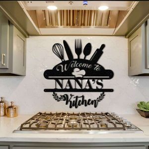 Personalized Kitchen Sign Welcome Sign Nana Mothers Day Gifts Kitchen Decor Housewarming Gifts 2