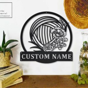 Personalized Knitting Crochet Sign Crochet Hooks Custom Metal Sign Crochet Decor Quilting Sign Crochet Lover Gifts 2