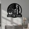Personalized Librarian Reading Room Library Decor Custom Metal Sign 1