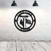 Personalized Lineman Line Life Custom Metal Sign 3