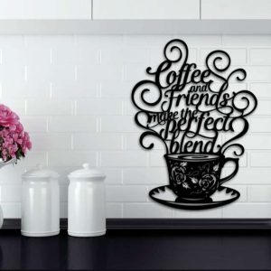 Metal Coffee Signs Breakfast Decor Home Decor Sign For Kitchen Decor