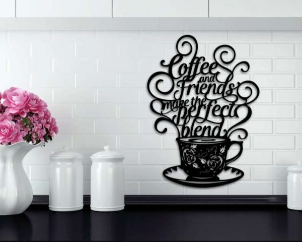 Metal Coffee Signs Breakfast Decor Home Decor Sign For Kitchen Decor