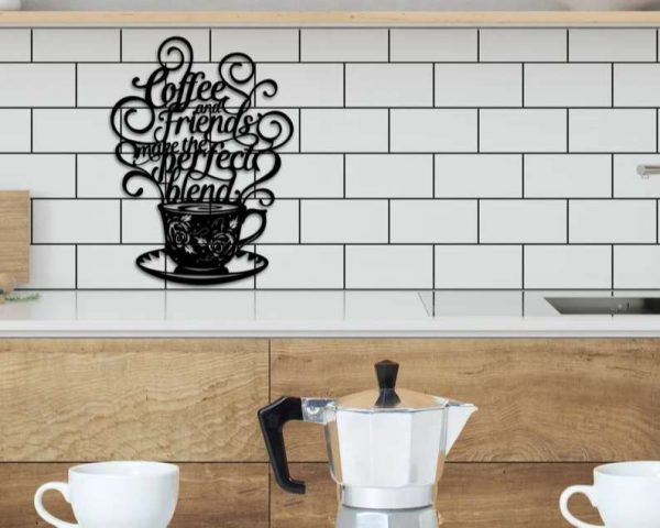 Metal Coffee Signs Breakfast Decor Home Decor Sign For Kitchen Decor