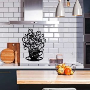 Personalized Metal Coffee Signs Breakfast Decor Home Decor Sign For Kitchen Decor 3