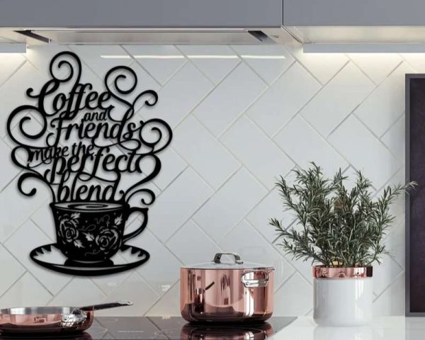 Metal Coffee Signs Breakfast Decor Home Decor Sign For Kitchen Decor