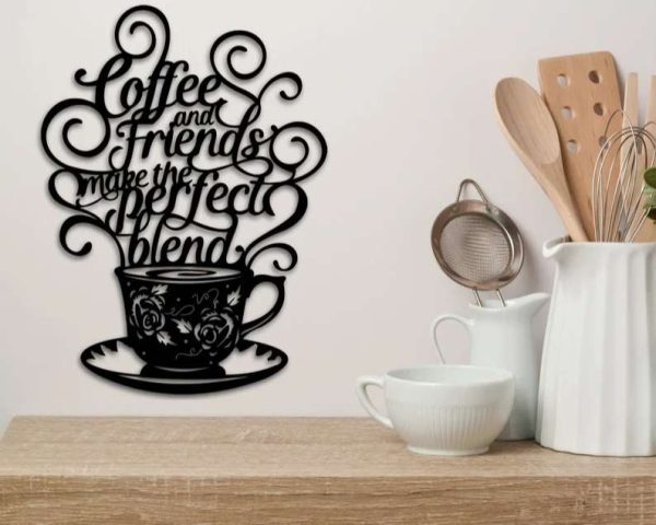 Metal Coffee Signs Breakfast Decor Home Decor Sign For Kitchen Decor