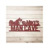 Personalized Metal Motorcycle Sign Garage Sign Motorcycle Gifts Man Cave Decor 4