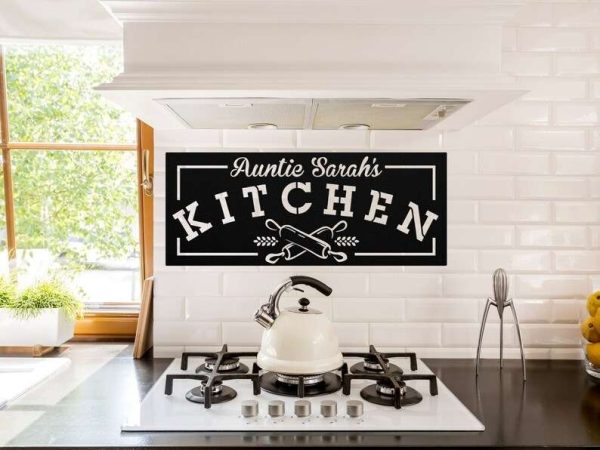 Personalized Metal Sign For Kitchen Cooking Sign Kitchen Decor Mothers Day Gifts Housewarming Gift