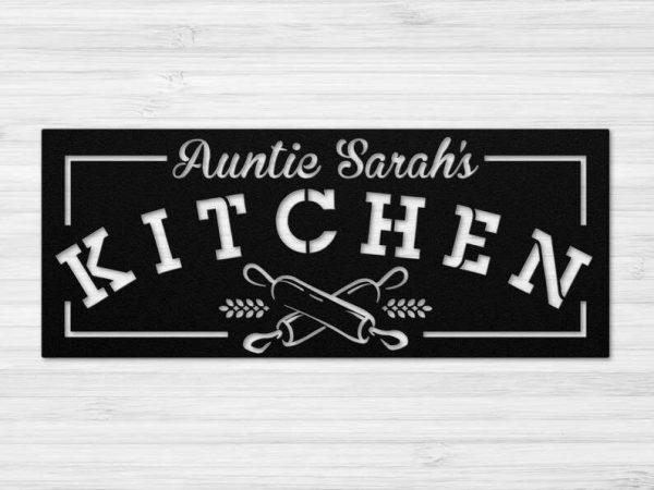 Personalized Metal Sign For Kitchen Cooking Sign Kitchen Decor Mothers Day Gifts Housewarming Gift