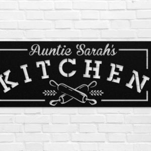 Personalized Metal Sign For Kitchen Cooking Sign Kitchen Decor Mothers Day Gifts Housewarming Gift 4