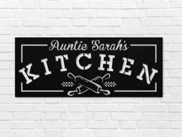 Personalized Metal Sign For Kitchen Cooking Sign Kitchen Decor Mothers Day Gifts Housewarming Gift