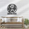Personalized Nail Salon Name Sign Home Decor Nail Beauty Decoration Custom Metal Sign 1