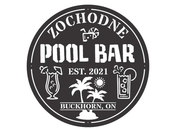 Personalized Pool Bar Sign Bar Address Sign Poolside Sign Poolhouse Sign Beach House Decor Housewarming Gift