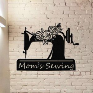 Personalized Quilting Metal Sign Sewing Sign Sewing Room Decor Crafting Room Decor Mom Grandma Gifts 2