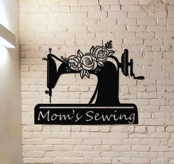 Personalized Quilting Metal Sign Sewing Sign Sewing Room Decor Crafting Room Decor Mom Grandma Gifts