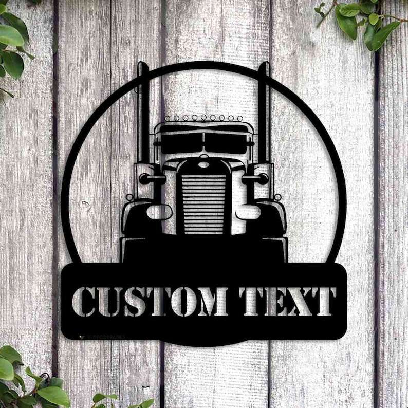 Semi Truck Personalized Wooden Wall Clock, Unique Gift for Truckers, Gifts  for Truck Drivers, Big Rig, Big Truck Dad, Boyfriend, Son Drivers 