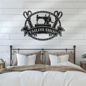 Personalized Sewing Machine Tailor Shop Name Sign Sewciopath Gifts Mothers Day Gifts 3