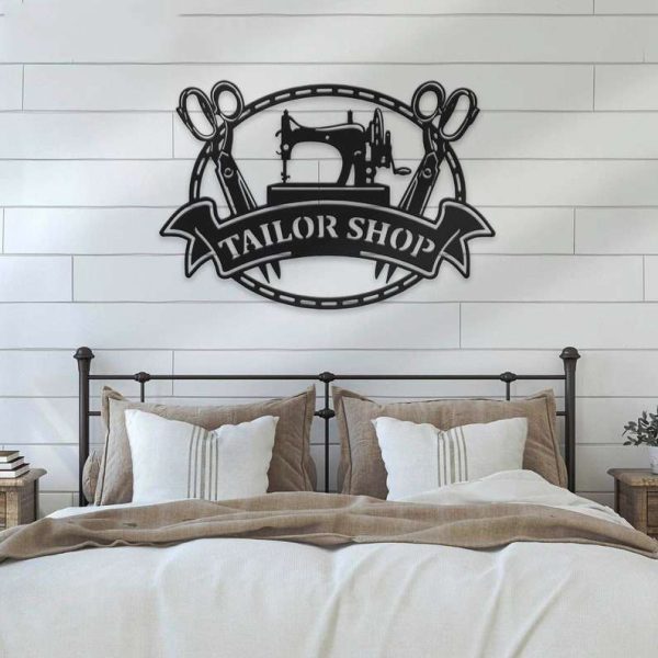 Personalized Sewing Machine Tailor Shop Name Sign Sewciopath Gifts Mothers Day Gifts