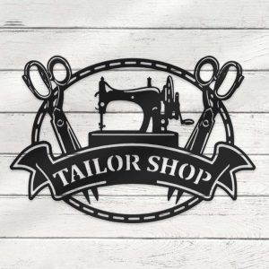 Personalized Sewing Machine Tailor Shop Name Sign Sewciopath Gifts Mothers Day Gifts