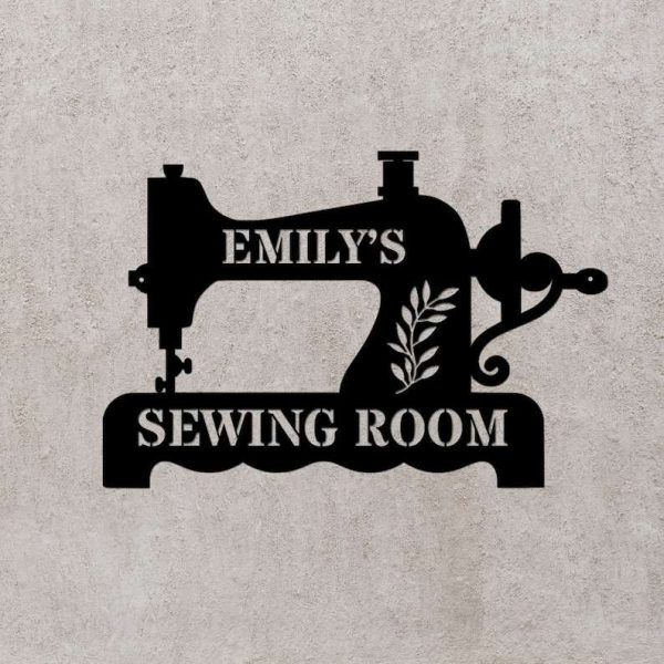 Personalized Sewing Sign Sewing Room Decor Quilting Sign Gifts for Her Mothers Day Gifts