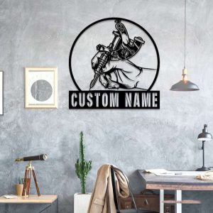 Personalized Tattoo Artist Sign Ink Studio Sign Tattoo Room Decor Home Decor