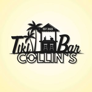 Personalized Tiki Bar Sign Beach Bar Decor Pool Bar Sign Tiki Lounge Sign For Tiki Backyard Pool Housewarming Gift 2