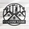 Personalized Tools Repair Sign Construction Sign Tool Shop Decor Workshop Custom Metal Signs Gifts For Repairman 4