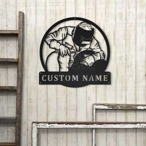 Personalized Welder Monogram Garage Workshop Man Cave Decor Custom Metal Sign 4