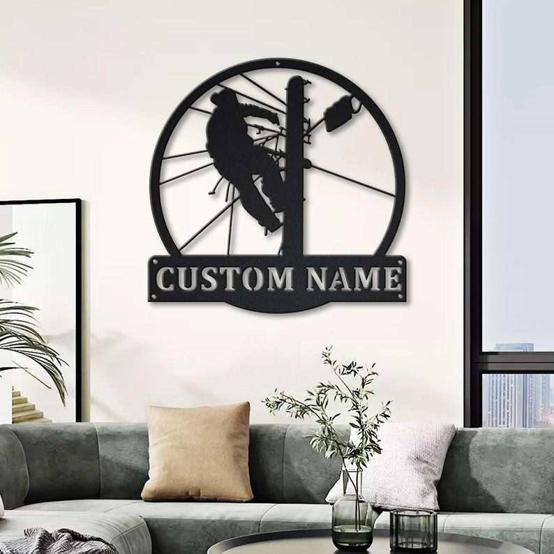 Metal Sign Hanging Office Decor For Men If Something Here - Temu
