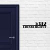 Personalized Address Sign House Number Plaque Custom Metal Sign 1