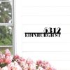 Personalized Address Sign House Number Plaque Custom Metal Sign 2