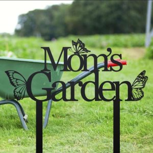 Personalized Butterfly Garden Decorative Custom Metal Sign 1