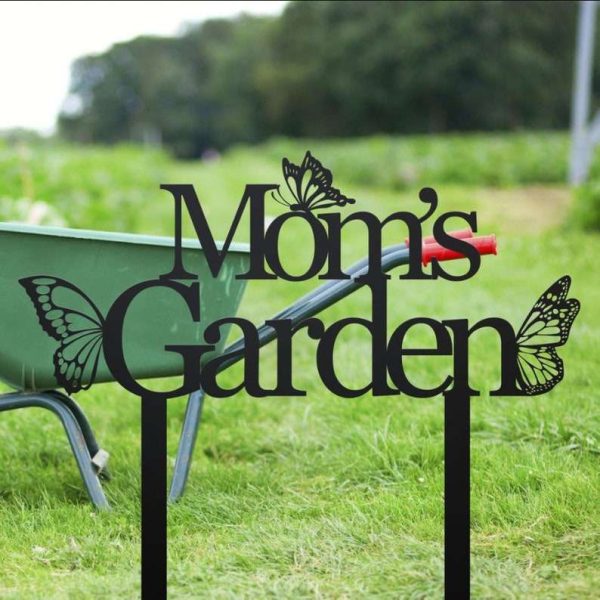 Personalized Butterfly Garden Decorative Custom Metal Sign