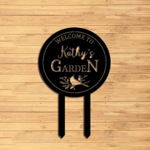 Personalized Cardinal Garden Stakes Decorative Custom Metal Sign 2