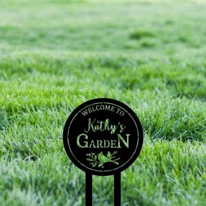 Personalized Cardinal Garden Stakes Decorative Custom Metal Sign 4