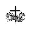 Personalized Faith Cross Memorial Sign Christian Cross Wall Art Loss Gift Custom Metal Sign 3
