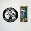 Personalized Flower Butterfly Garden Decorative Custom Metal Sign 4
