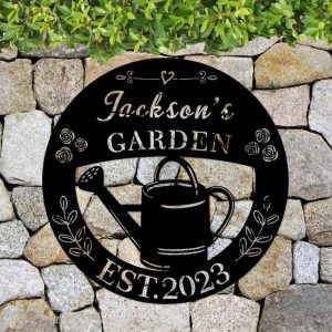 Personalized Garden Decorative Custom Metal Sign 1 2