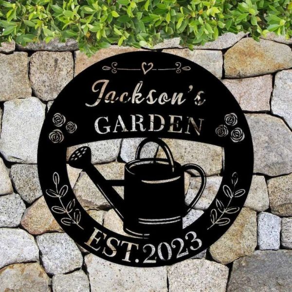 Personalized Garden Decorative Custom Metal Sign