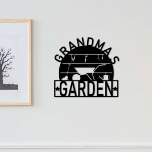 Personalized Garden Tools Decorative Custom Metal Sign 3