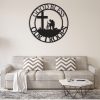 Personalized God Bless Your Troops Sign Independence Day Veteran Day Patriotic Decor Custom Metal Sign 1