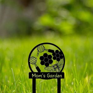 Personalized Honey Bee Farm Garden Decorative Custom Metal Sign