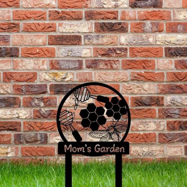 Personalized Honey Bee Farm Garden Decorative Custom Metal Sign