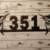 Personalized Marlin Address Sign House Number Plaque Custom Metal Sign 1