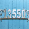 Personalized Marlin Address Sign House Number Plaque Custom Metal Sign 2