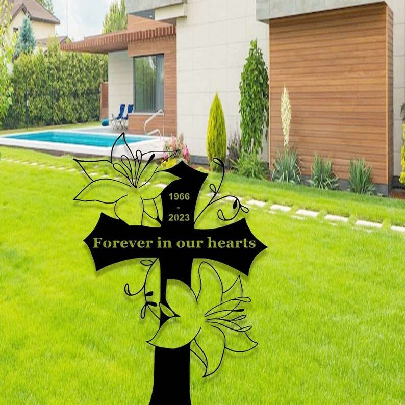 Butterfly Tribute Buy Personalized Mom Heart With Butterfly Memorial Stake, Metal Stake, Sympathy Sign, Grave Marker, Remembrance Stake, Garden Decor, Mom Loss Online In India Metal Art Gift