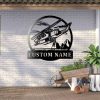 Personalized Military Weapon Helicopter Sign Aircraft Hangar Pilot Name Sign Airforce Patriotic Decor Gift Custom Metal Sign 2