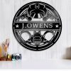 Personalized Police Sign Police Department Independence Day Veteran Day Patriotic Decor Custom Metal Sign 5