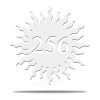 Personalized Sun Address Sign House Number Plaque Custom Metal Sign 2