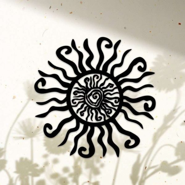 Personalized Wacky Sun Garden Welcome Decorative Custom Metal Sign Housewarming Gift